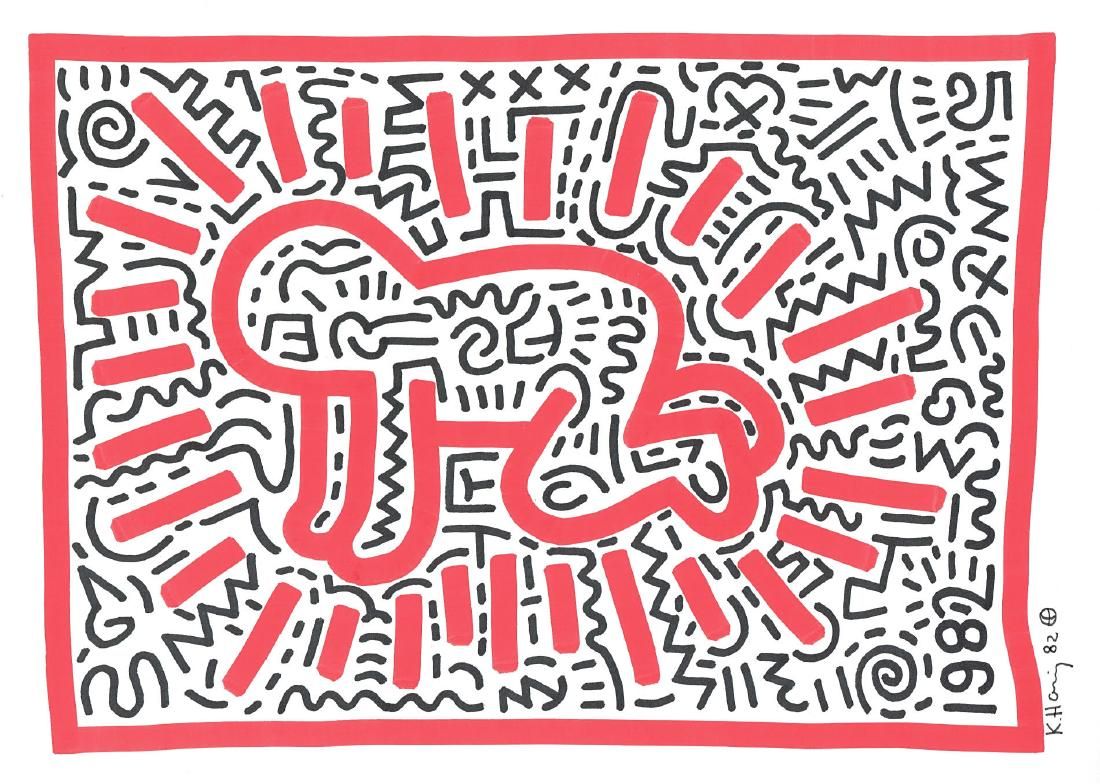 QUIÉN ES KEITH HARING Y CUÁL FUE SU PAPEL EN EL ARTE