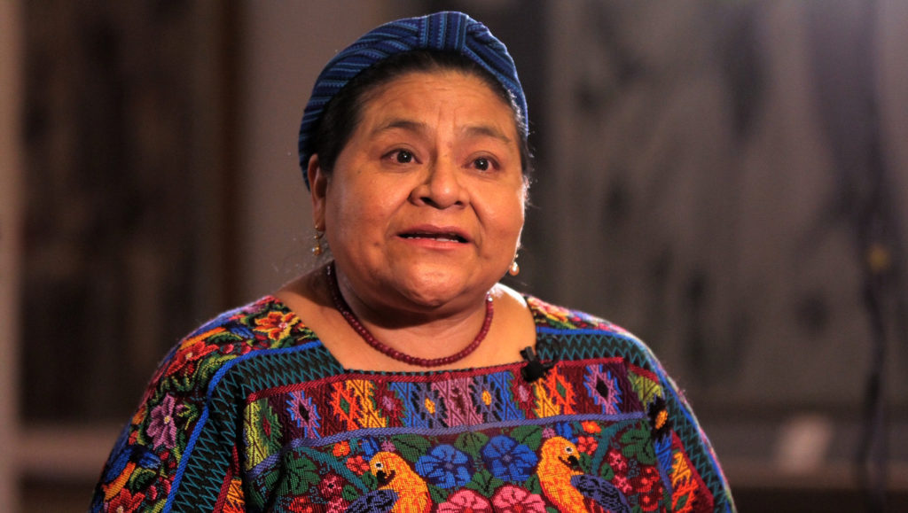 RIGOBERTA MENCHÚ, PREMIO NOBEL DE LA PAZ EN 5 FRASES