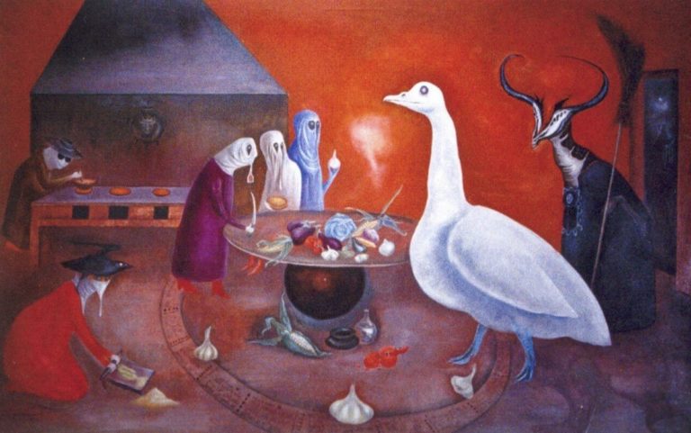 mole pintura Leonora carrington