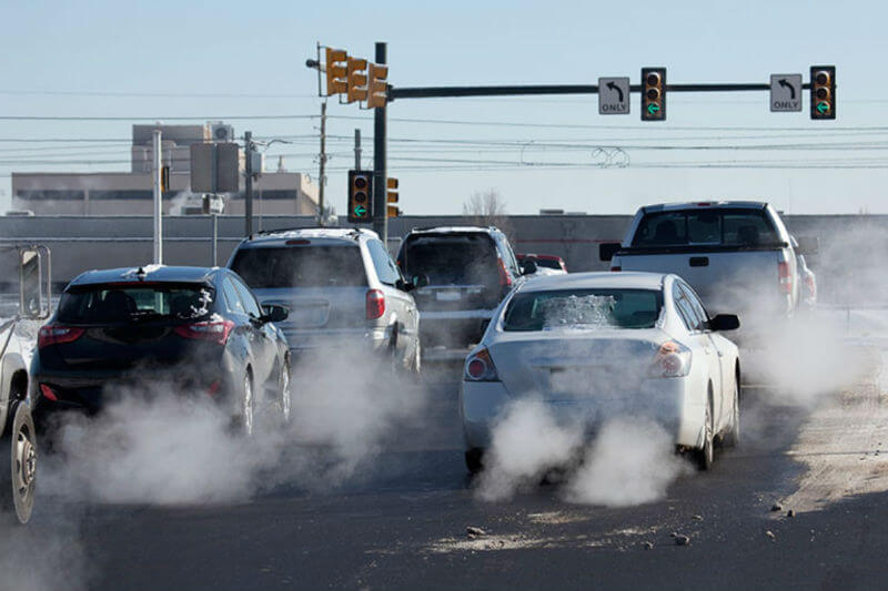 contaminación ambiental vehicular