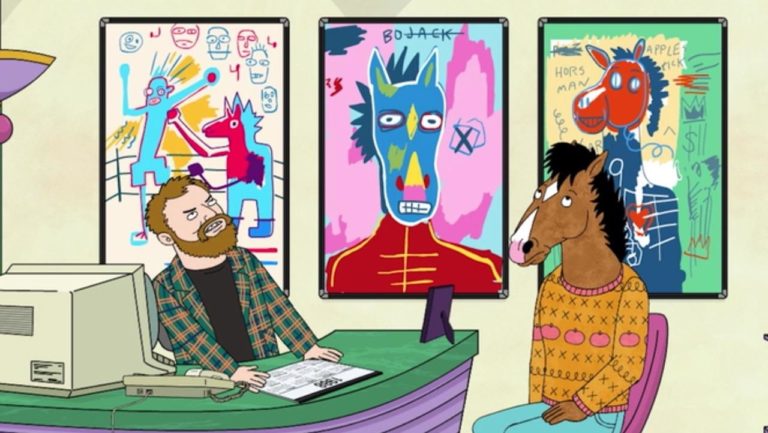 basquiat y bojack