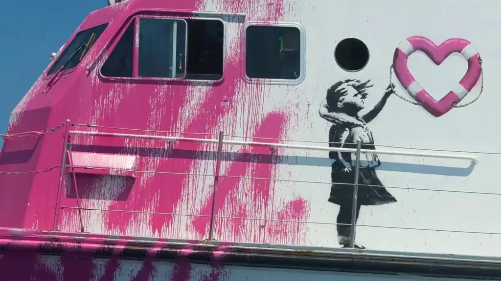 Louise Michel Banksy