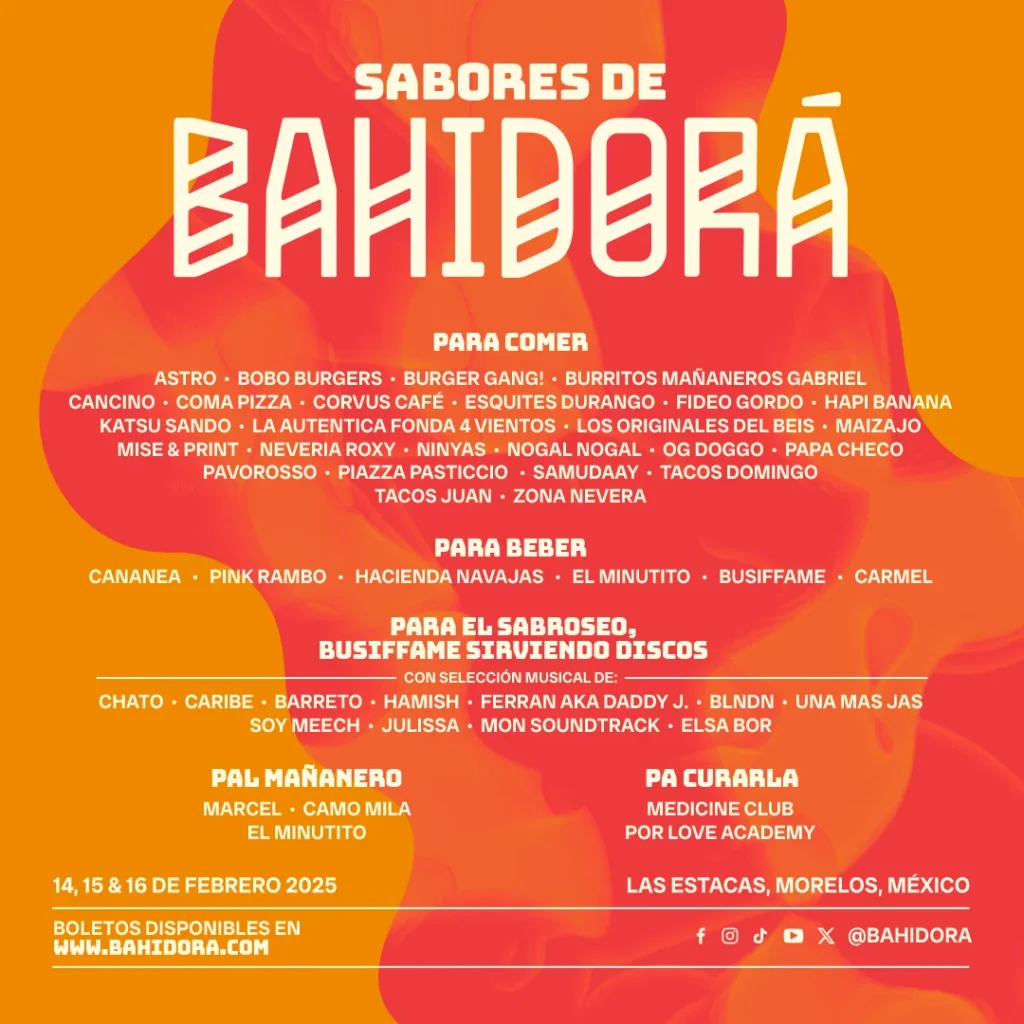 Sabores de Bahidorá 